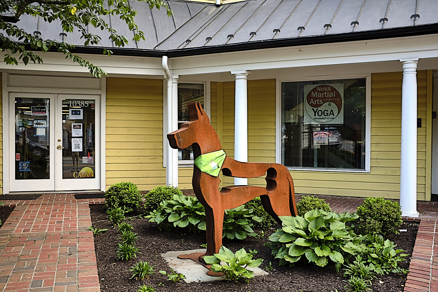 Walking around Fairfax