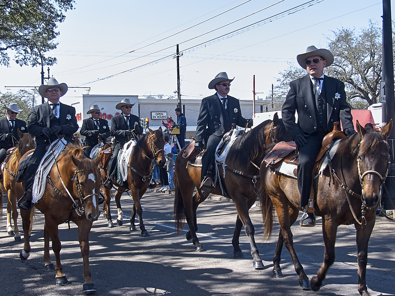 Parades on St. Charles Ave