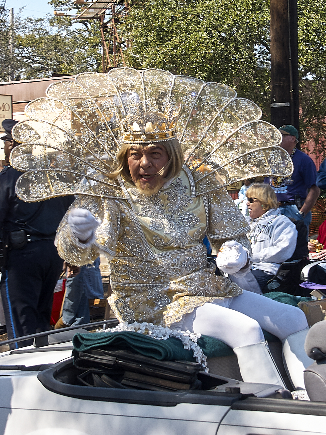 Parades on St. Charles Ave