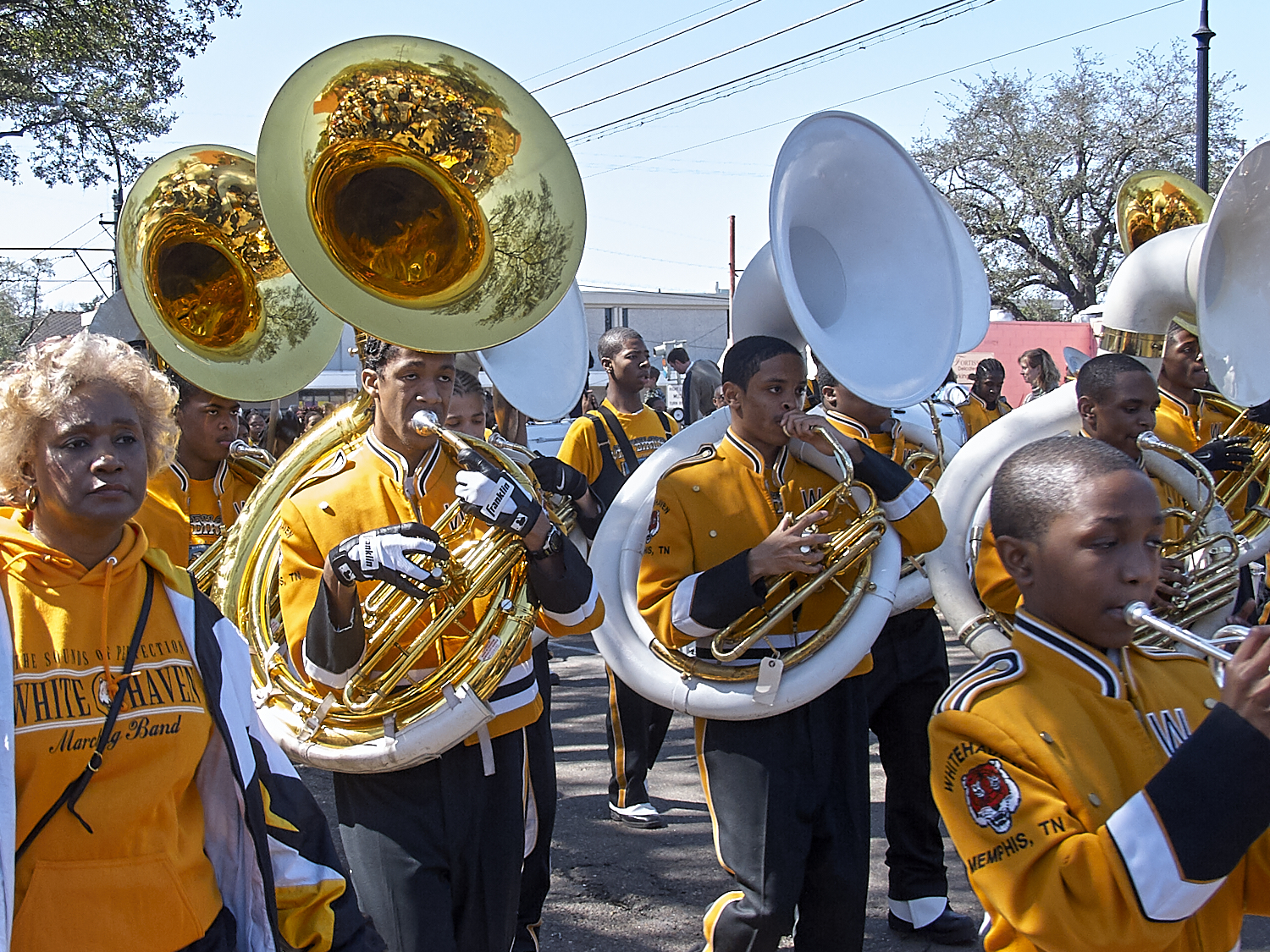 Parades on St. Charles Ave