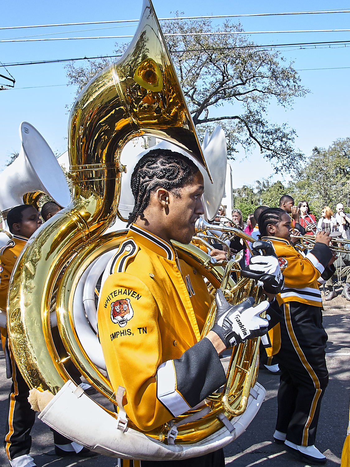 Parades on St. Charles Ave