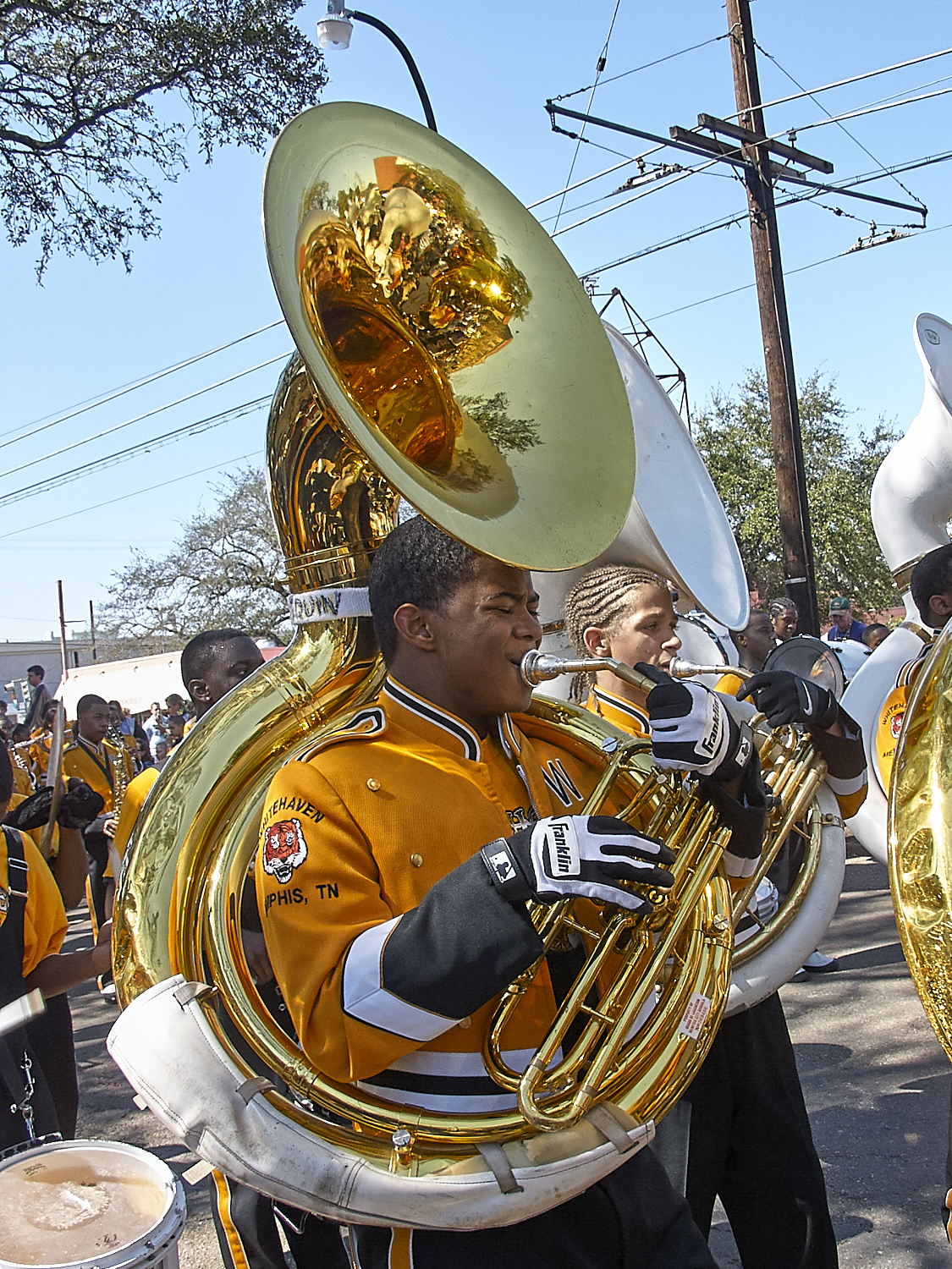 Parades on St. Charles Ave