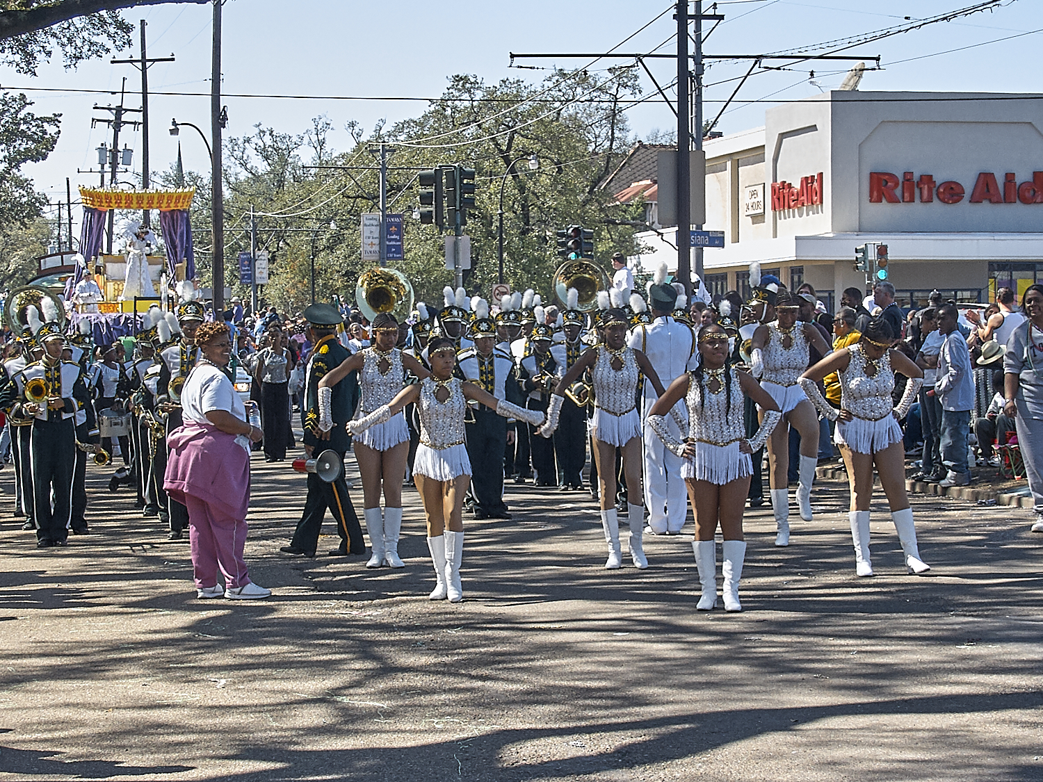 Parades on St. Charles Ave