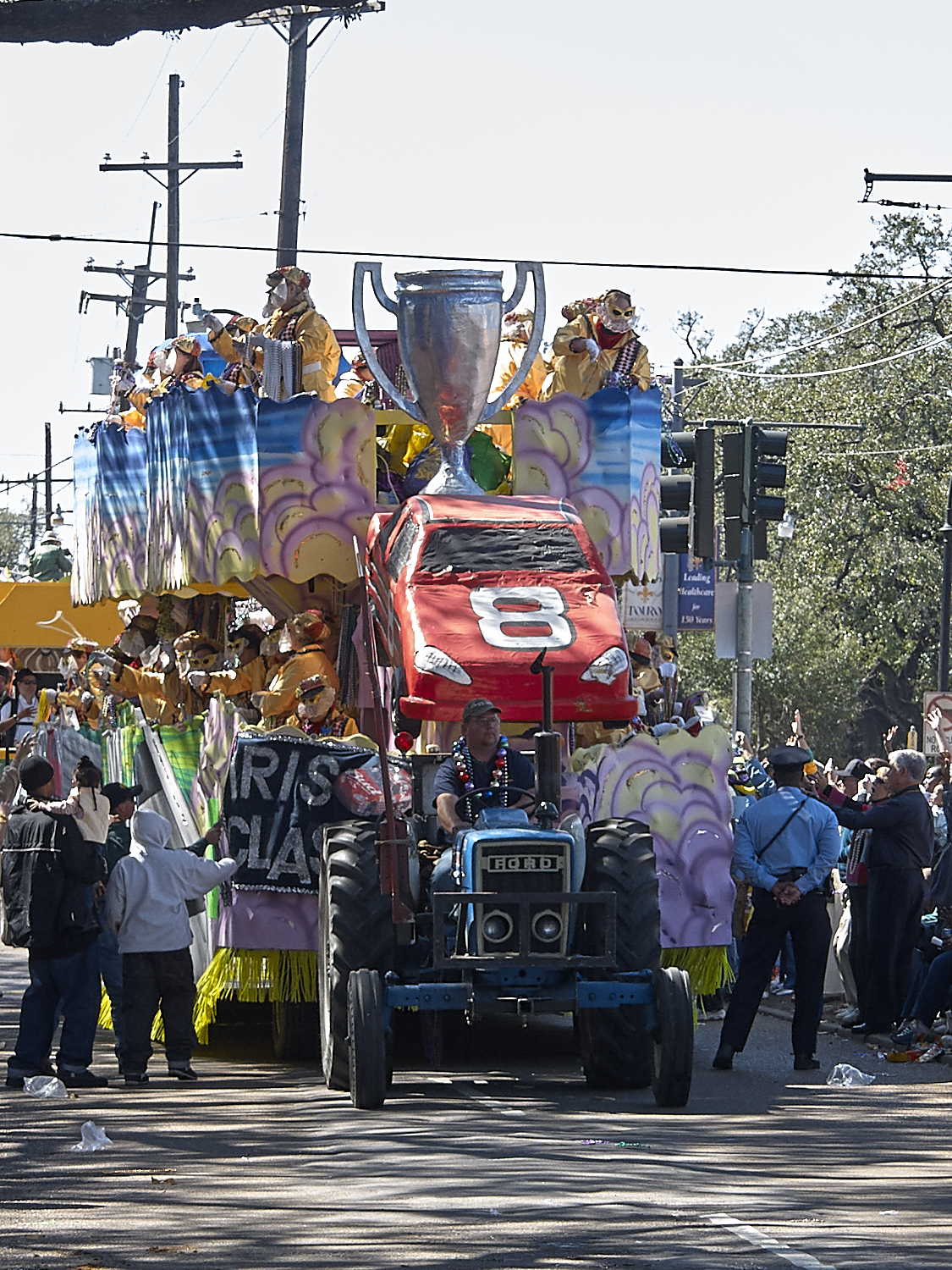 Parades on St. Charles Ave
