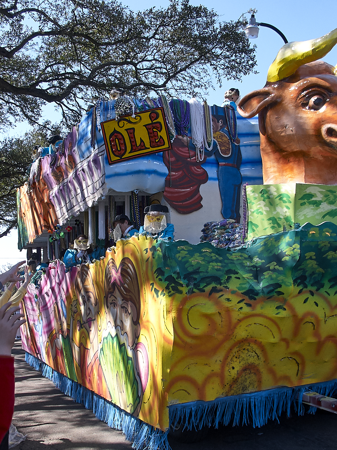 Parades on St. Charles Ave