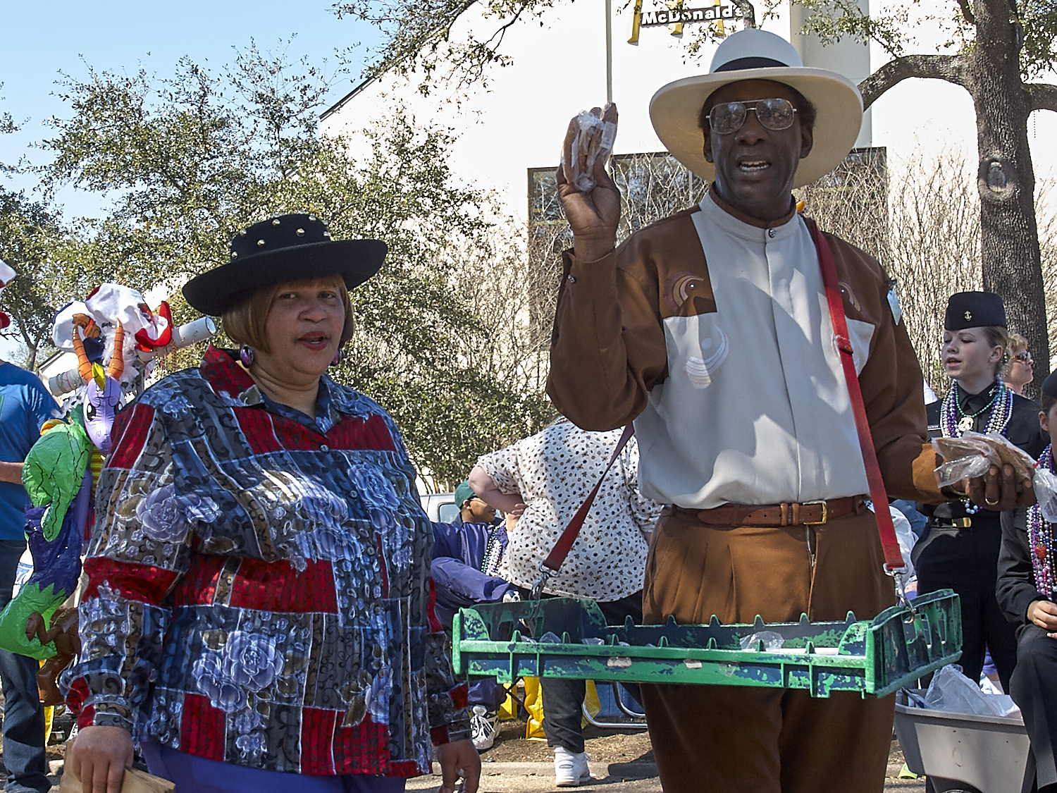 Parades on St. Charles Ave