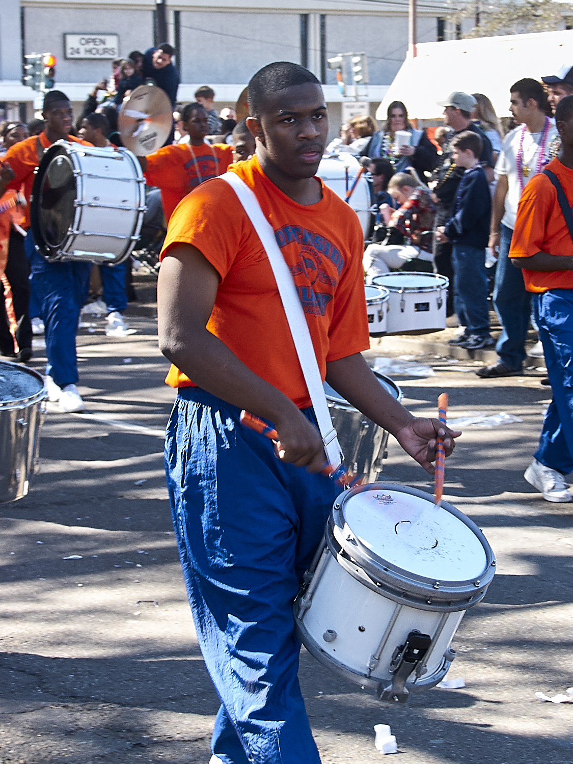 Parades on St. Charles Ave