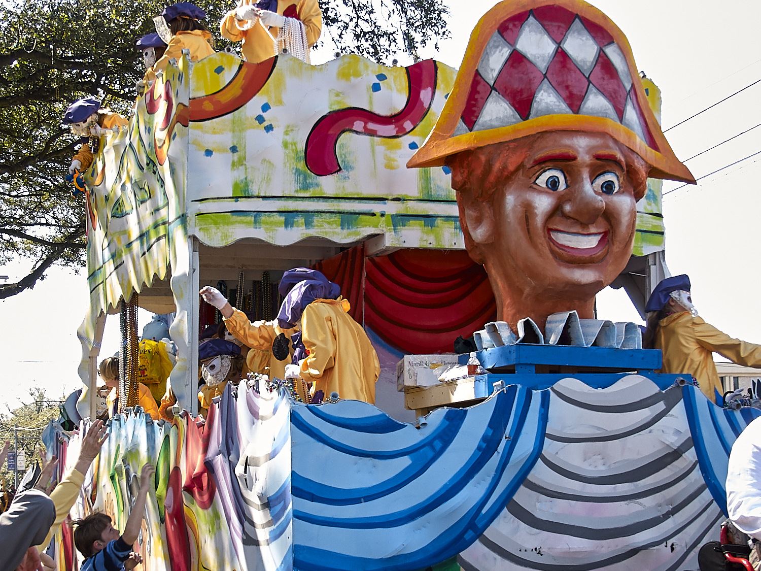 Parades on St. Charles Ave