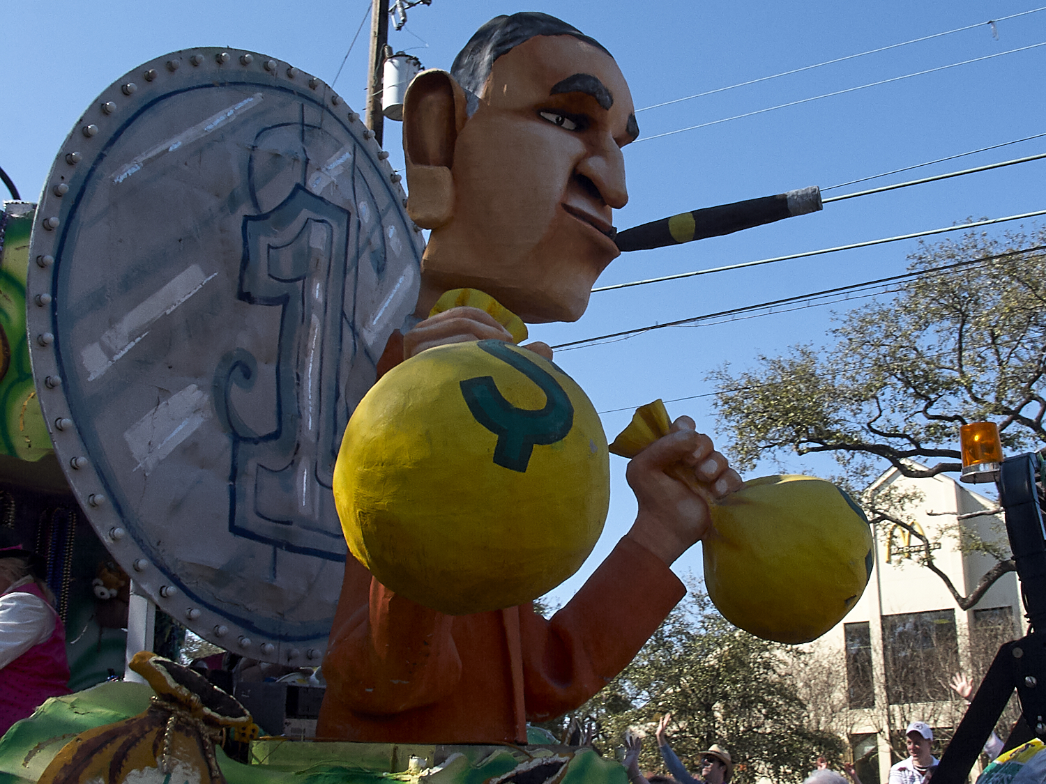 Parades on St. Charles Ave