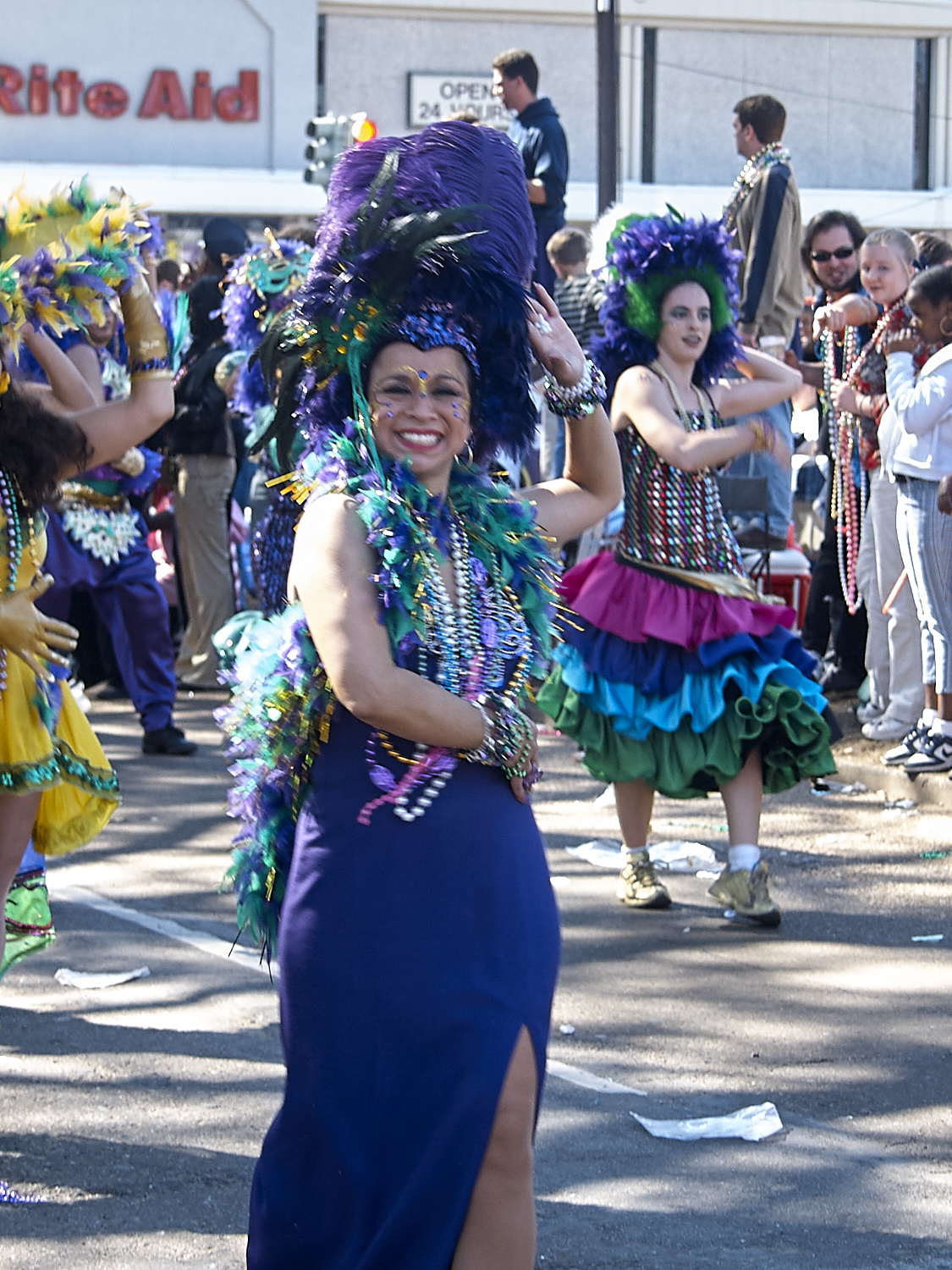 Parades on St. Charles Ave