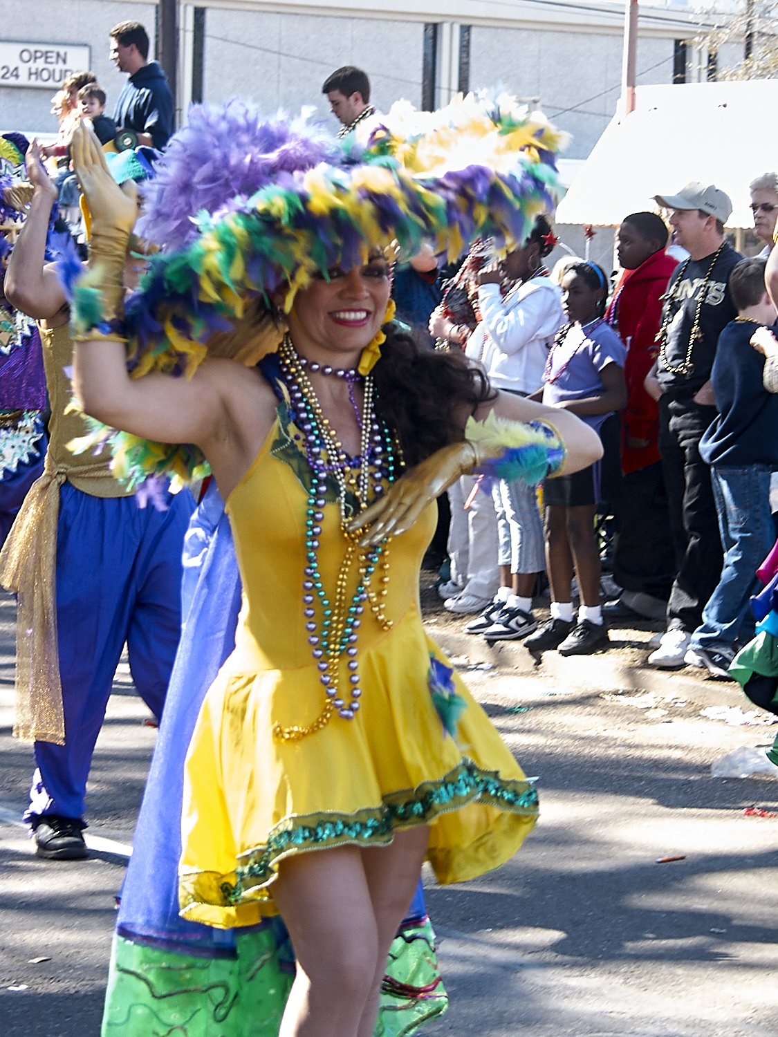 Parades on St. Charles Ave