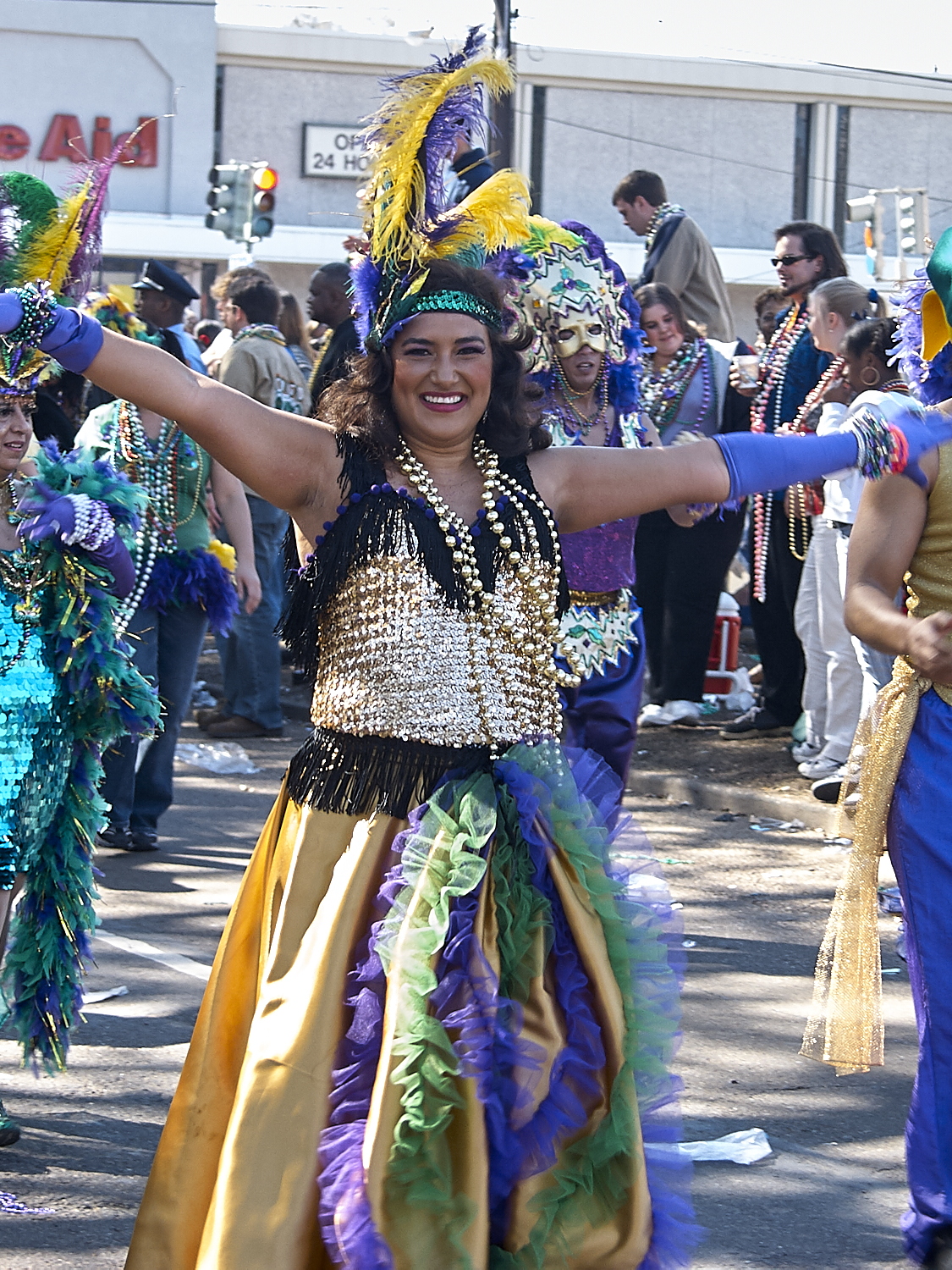 Parades on St. Charles Ave