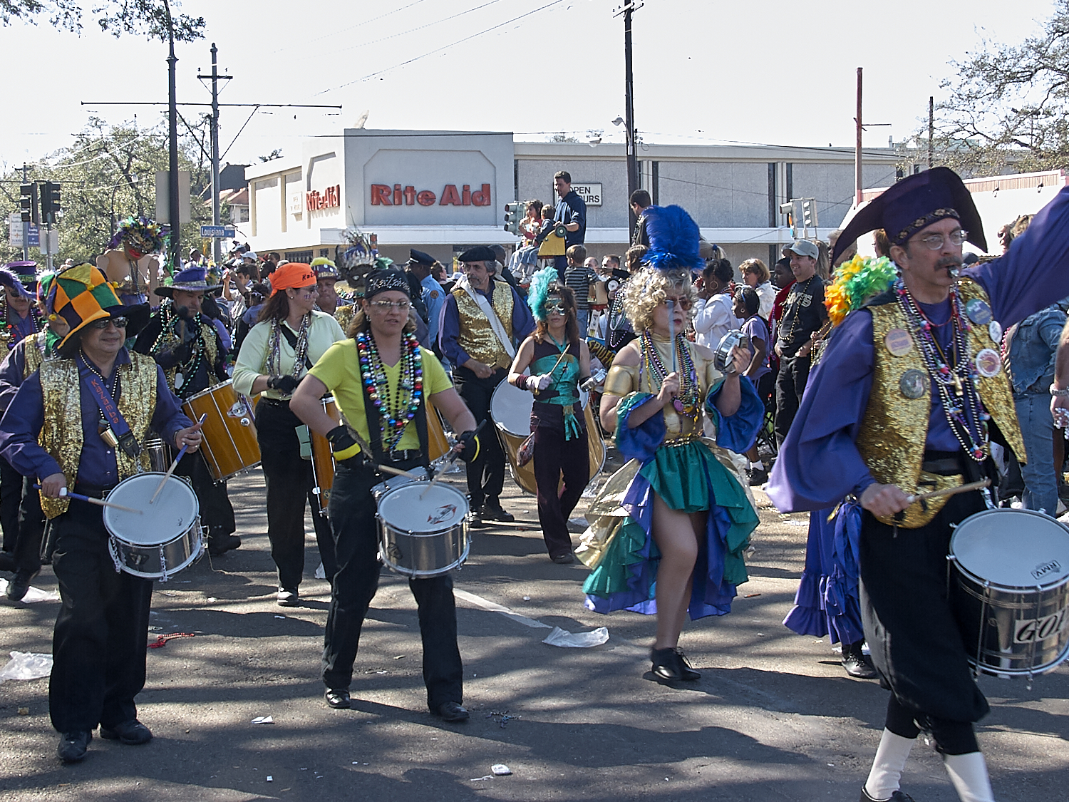 Parades on St. Charles Ave
