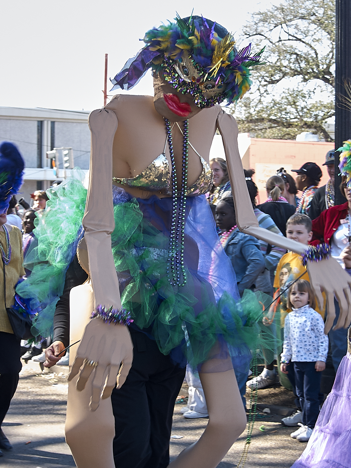 Parades on St. Charles Ave