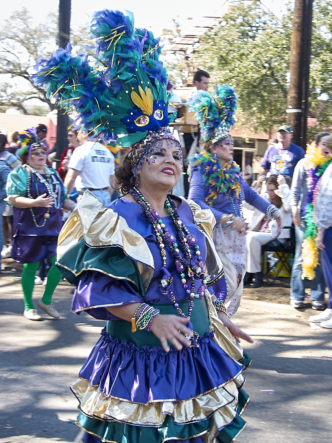Parades on St. Charles Ave