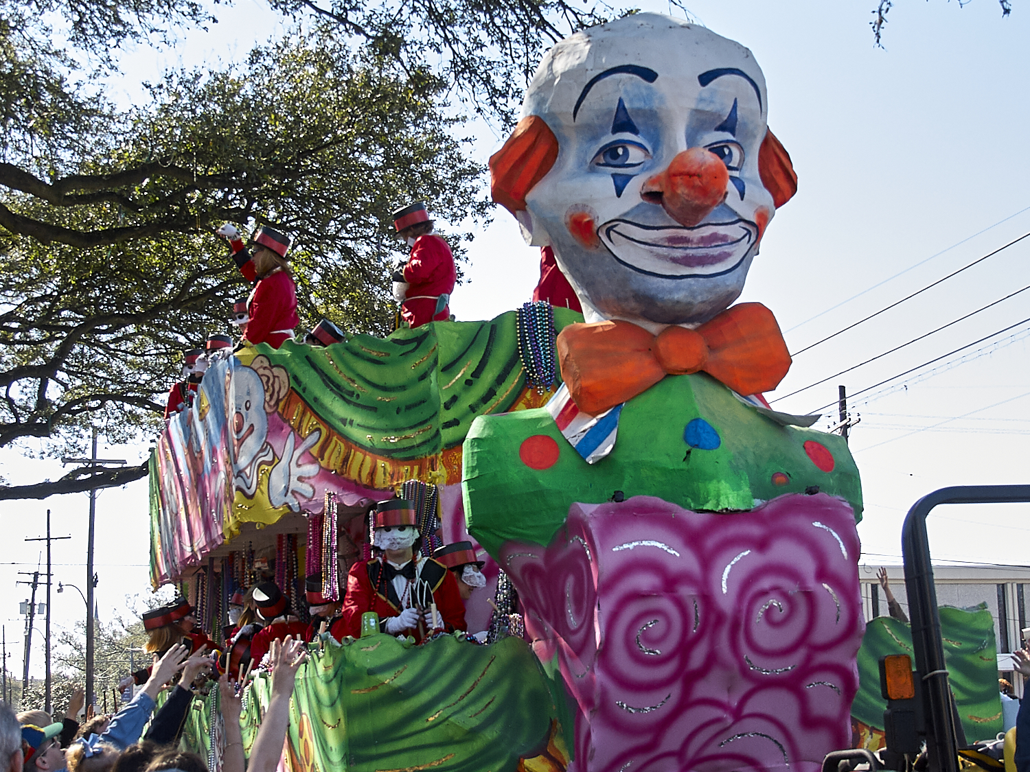 Parades on St. Charles Ave