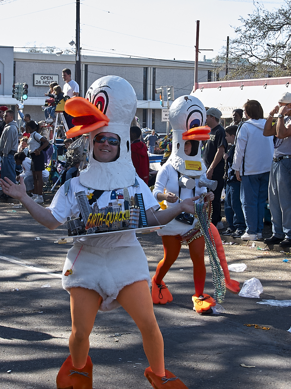 Parades on St. Charles Ave