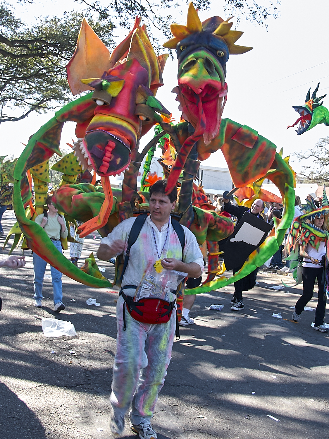 Parades on St. Charles Ave