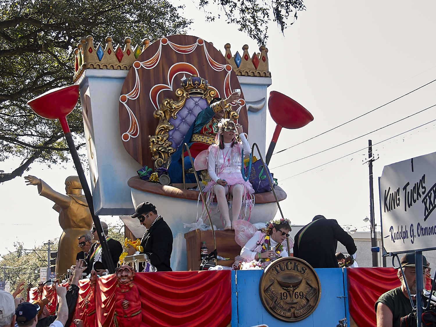 Parades on St. Charles Ave