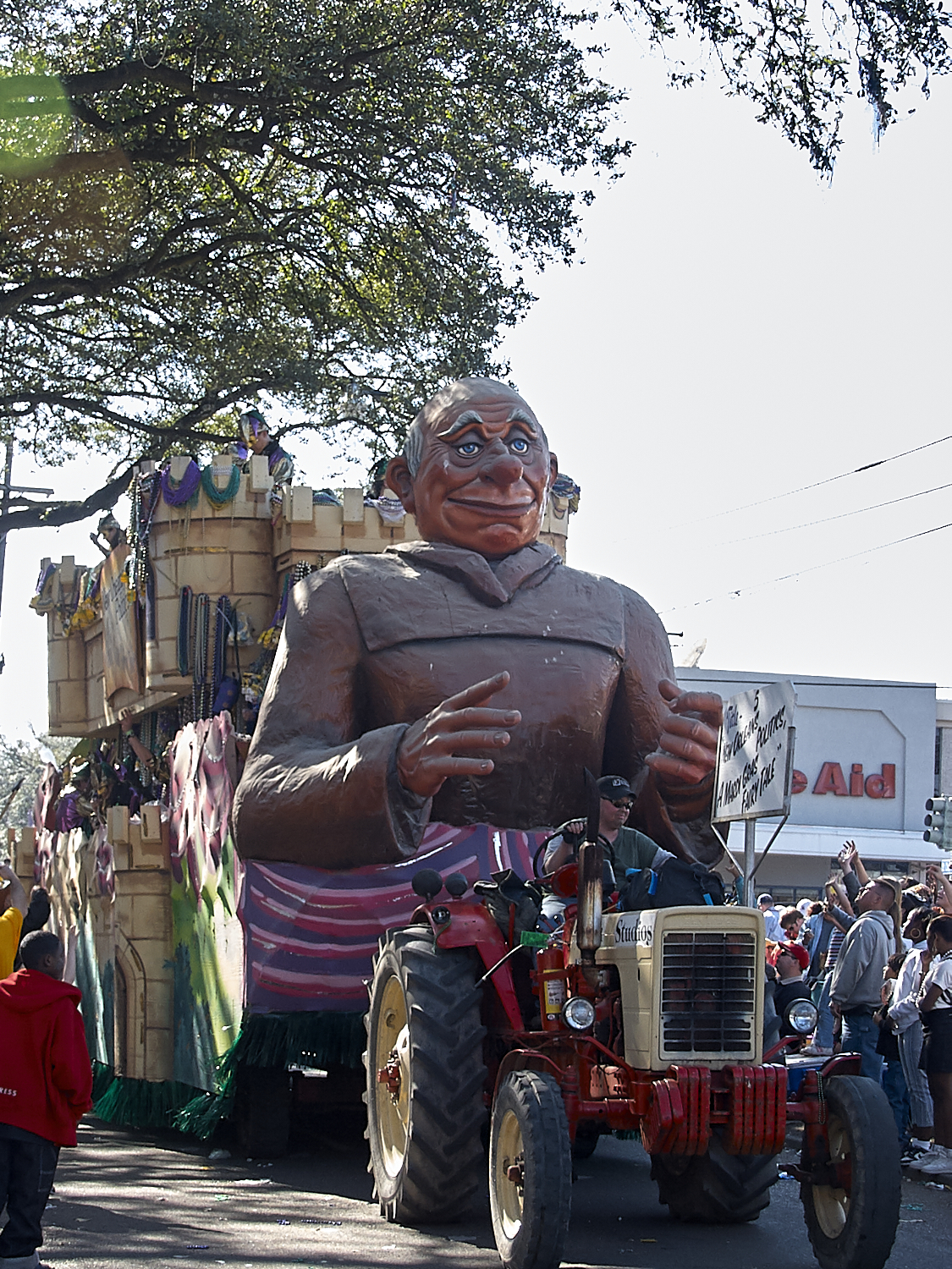 Parades on St. Charles Ave