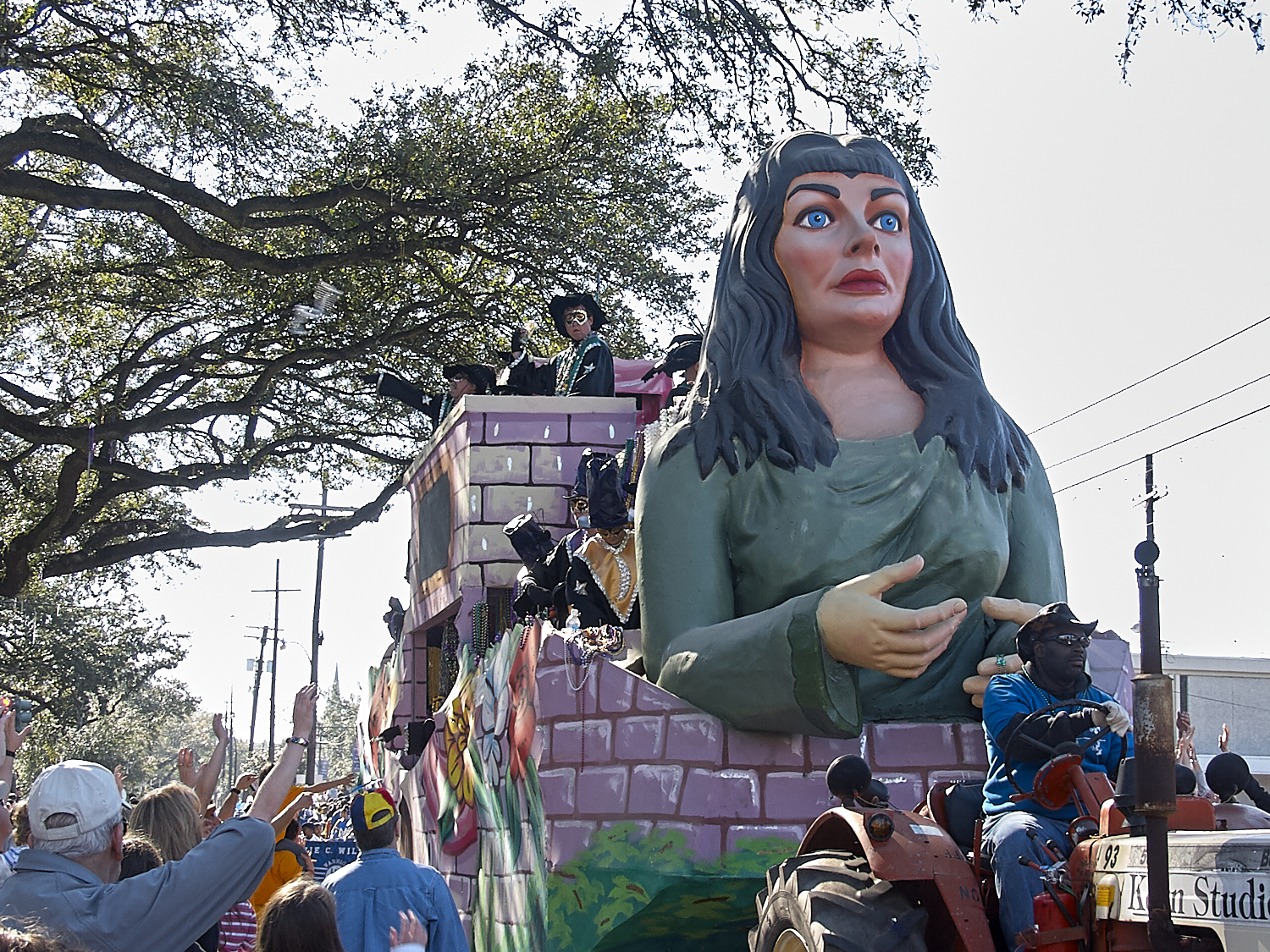 Parades on St. Charles Ave