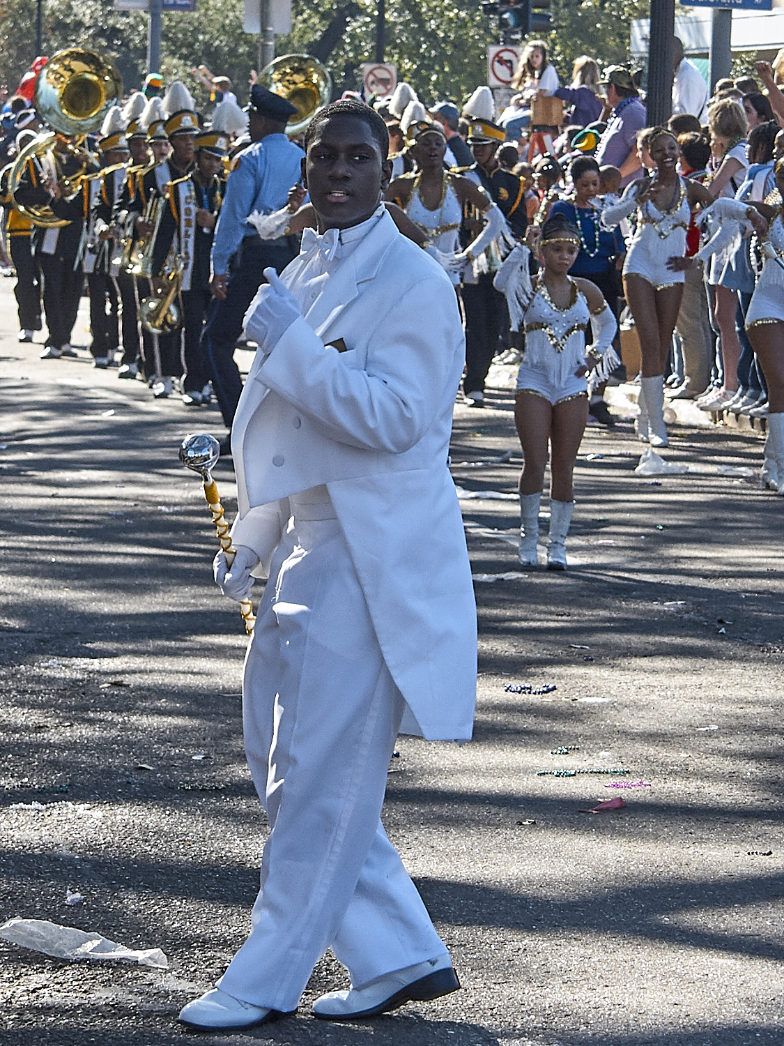 Parades on St. Charles Ave