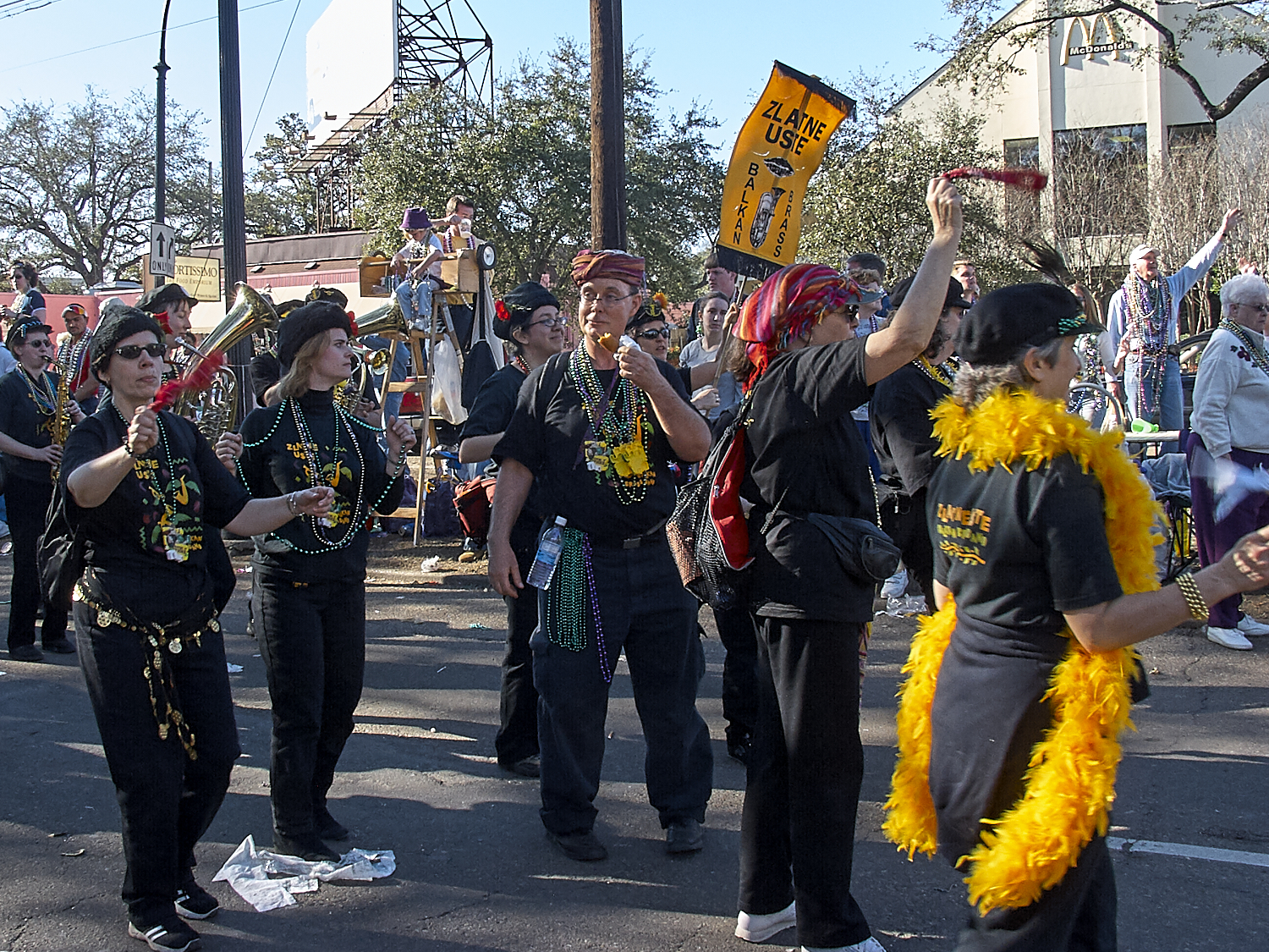 Parades on St. Charles Ave