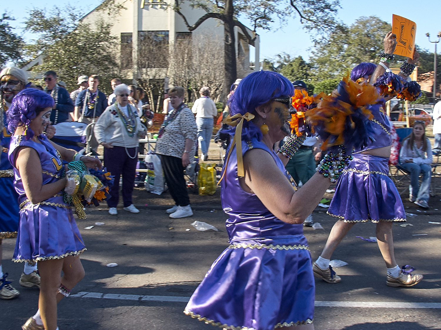 Parades on St. Charles Ave