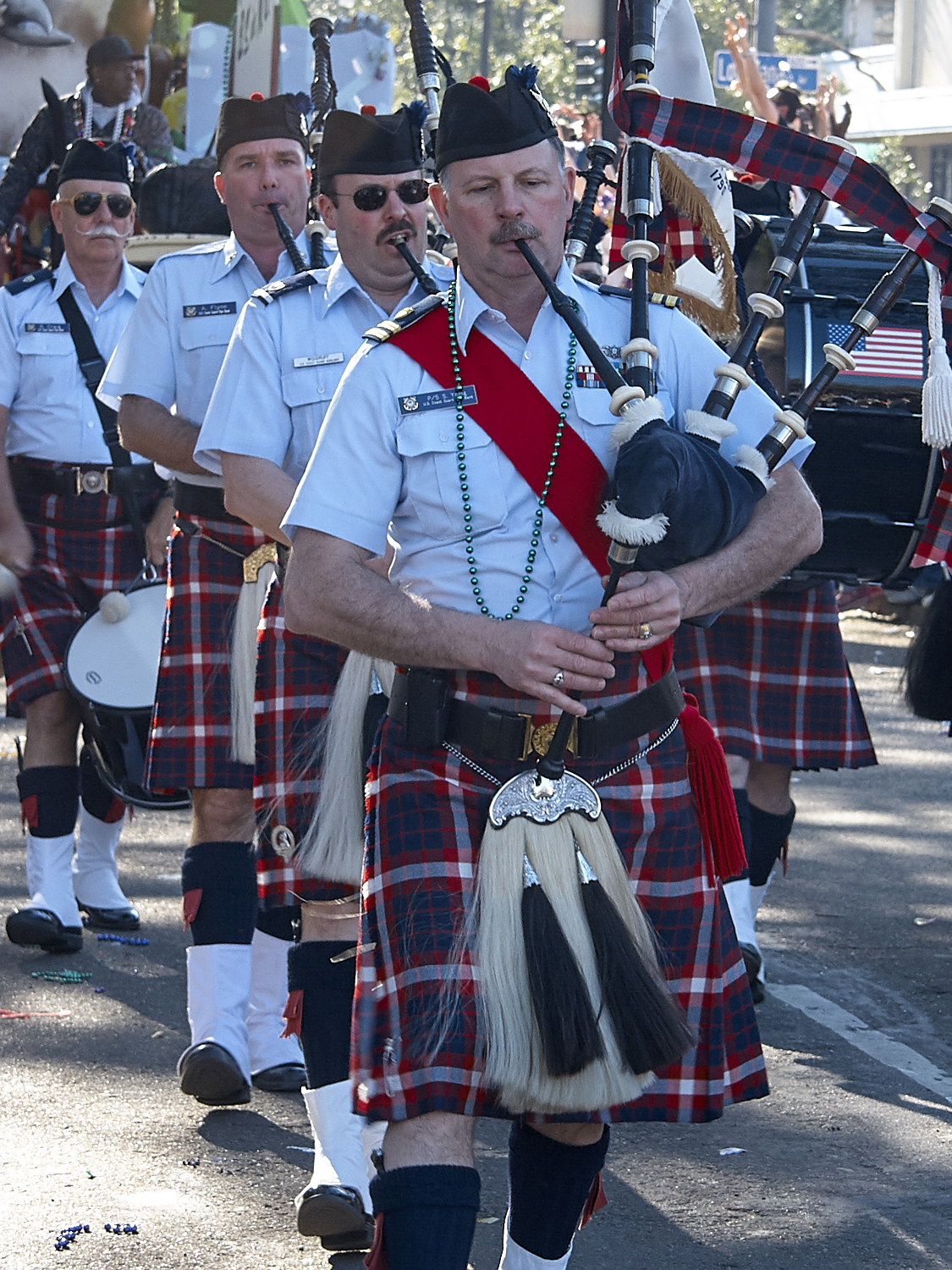 Parades on St. Charles Ave