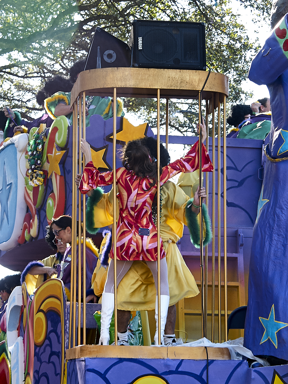 Parades on St. Charles Ave
