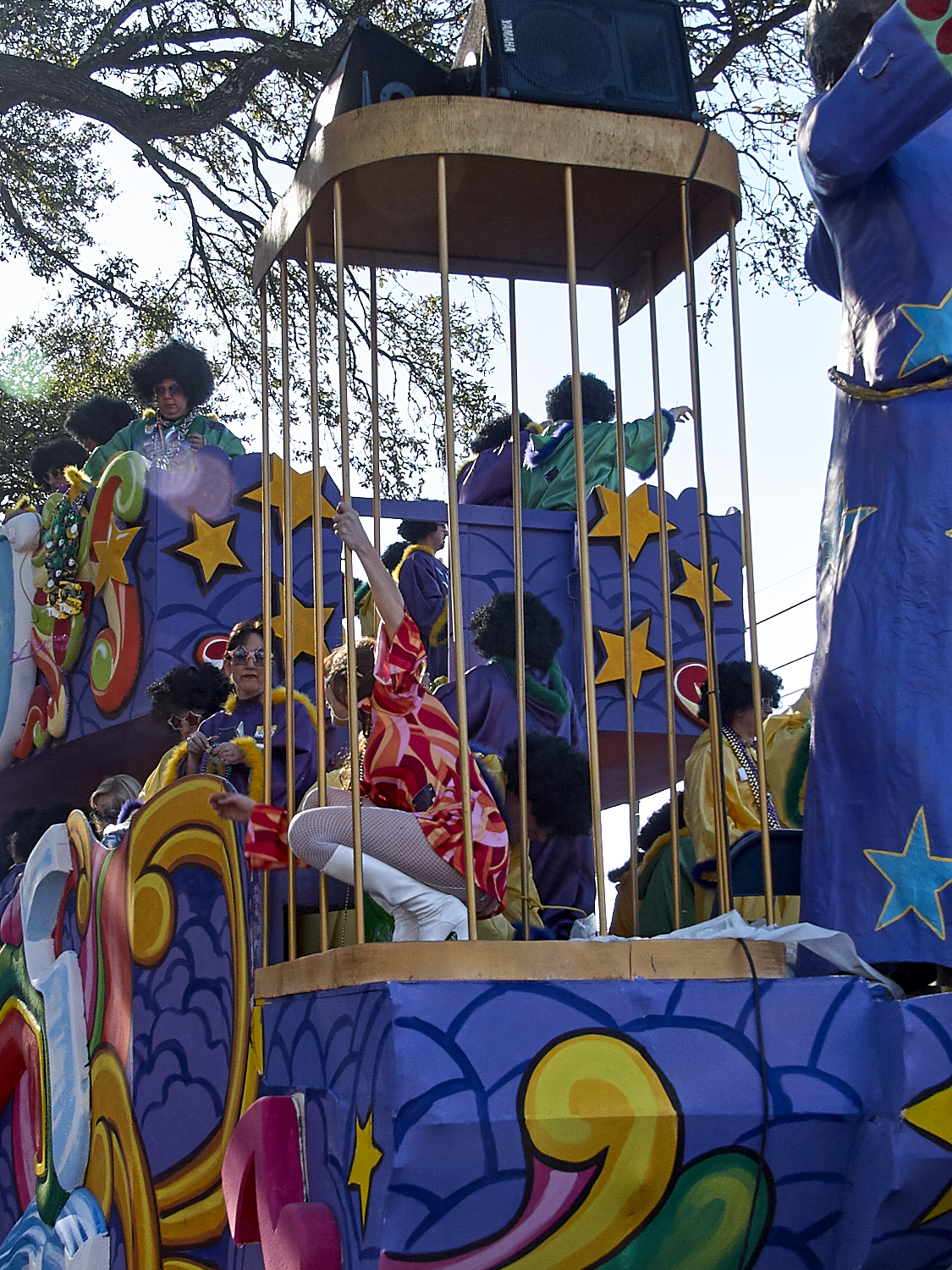 Parades on St. Charles Ave