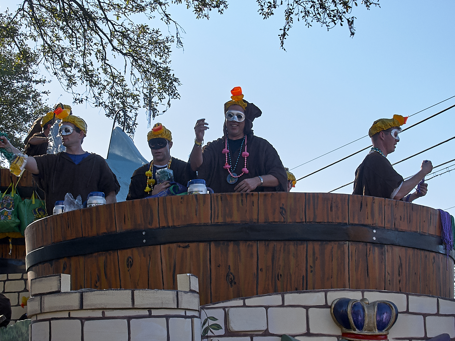 Parades on St. Charles Ave
