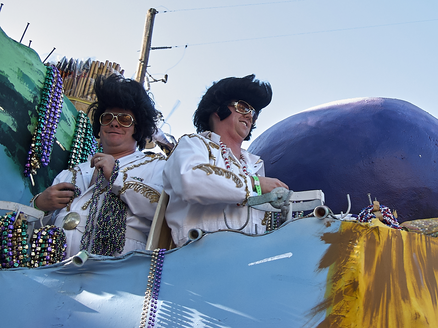 Parades on St. Charles Ave