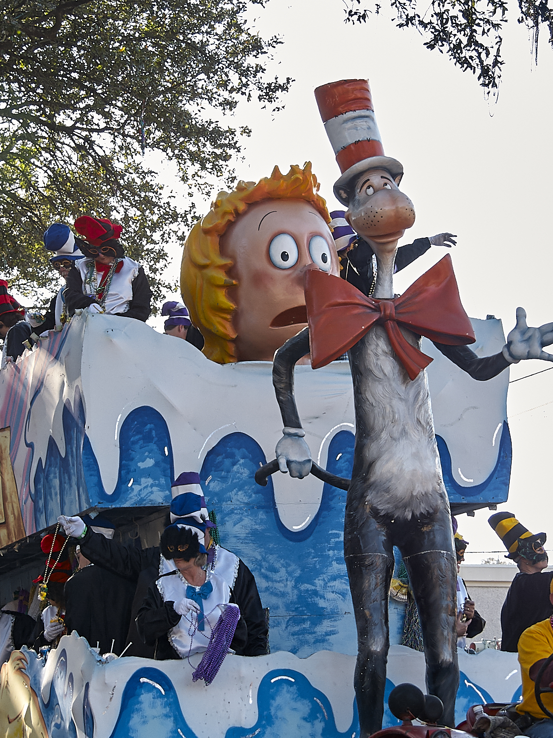 Parades on St. Charles Ave