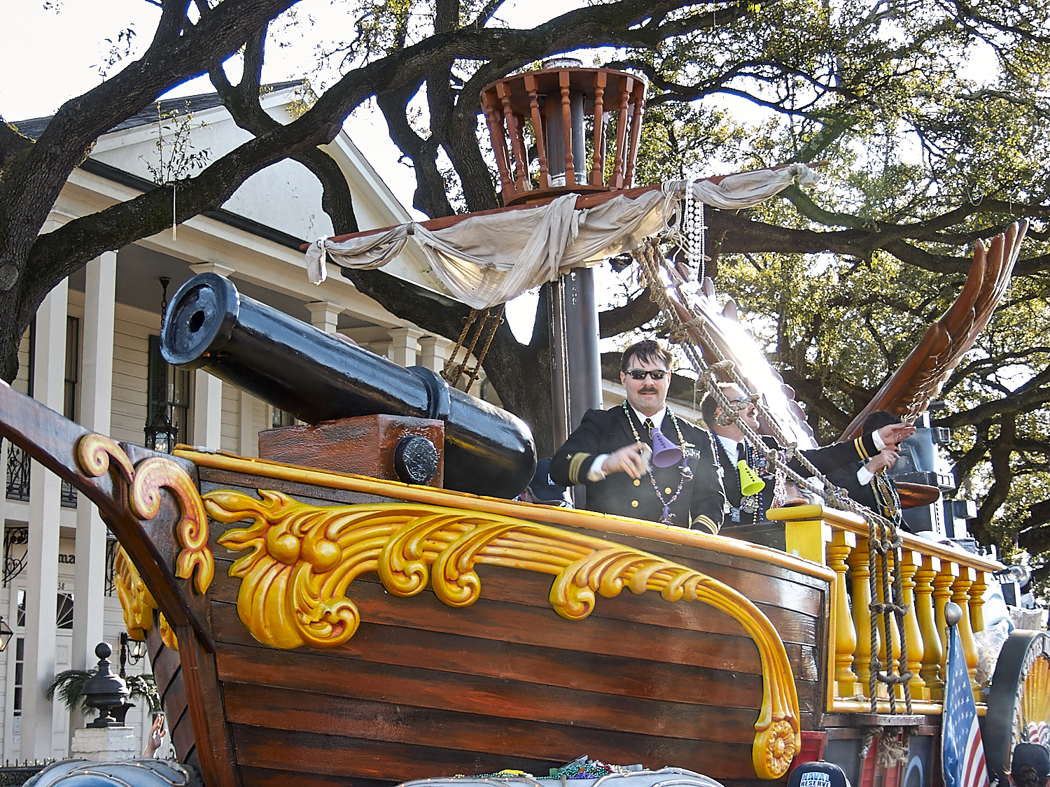 Parades on St. Charles Ave