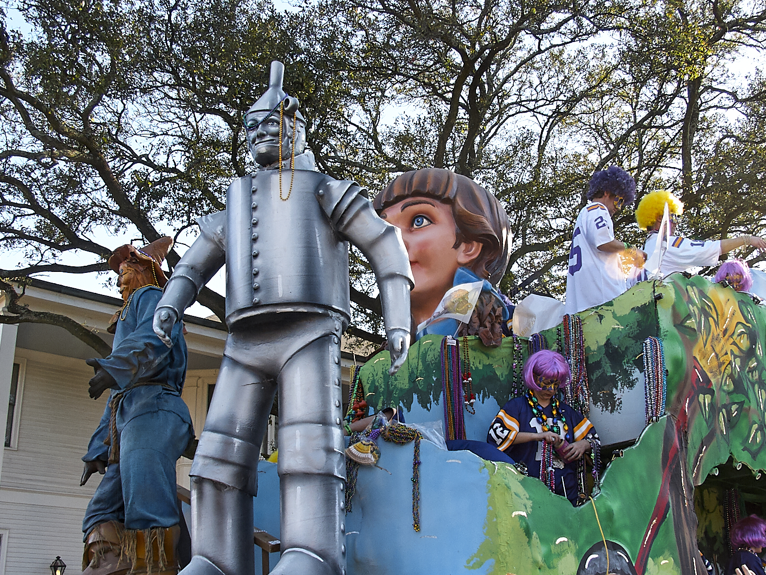 Parades on St. Charles Ave