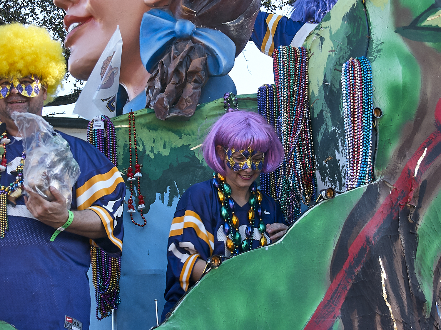 Parades on St. Charles Ave