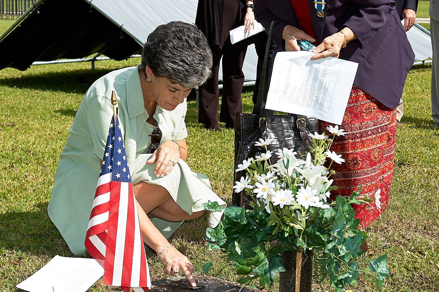 Maureen DAR Ceremony